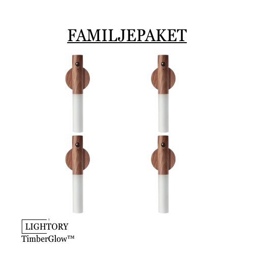 TimberGlow™ - Enkel att sätta upp, smart att använda